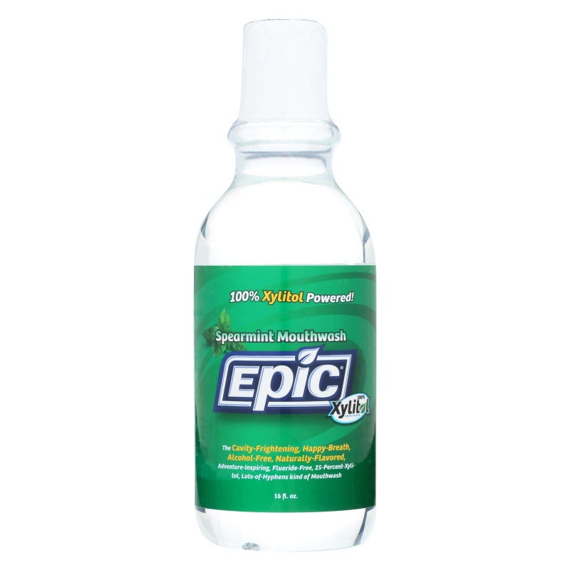 Epic Dental Mouthwash Xylitol Sprmnt 16 Fz - Image 1