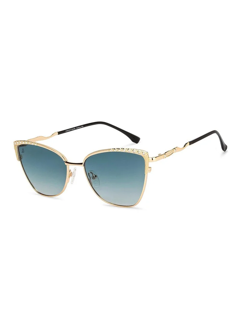 VINCENT CHASE Women's Polarized Cat Eye Sunglasses VC S16467