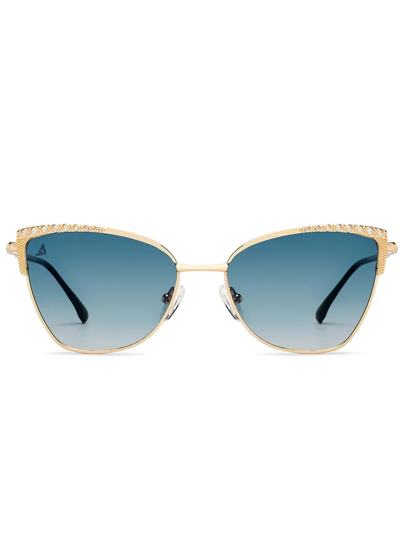 VINCENT CHASE Women's Polarized Cat Eye Sunglasses VC S16467