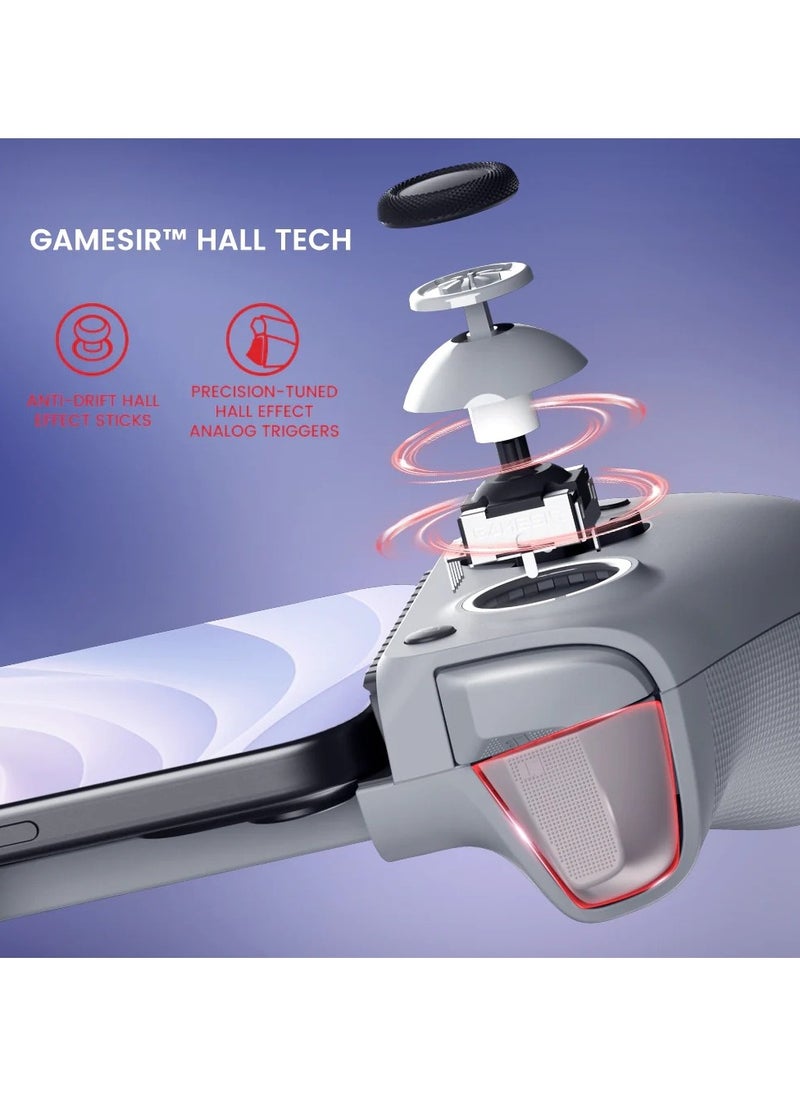 Generic - Gamepad GameSir G8 Galileo Mobile Gaming Controller for Android  iPhone 15 Series (USB-C), Plug and Play Gamepad with Hall Effect Joysticks/Hall Trigger, 3.5mm Audio Jack - Image 1