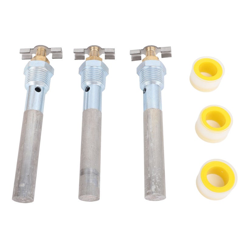 RV Water Heater Anode Rod 4.5 X 1/2in NPT Aluminum Magnesium Quick Drain - No Tools Required Erosion Protection for Atwood RV Water Heater Maintenance - Image 1