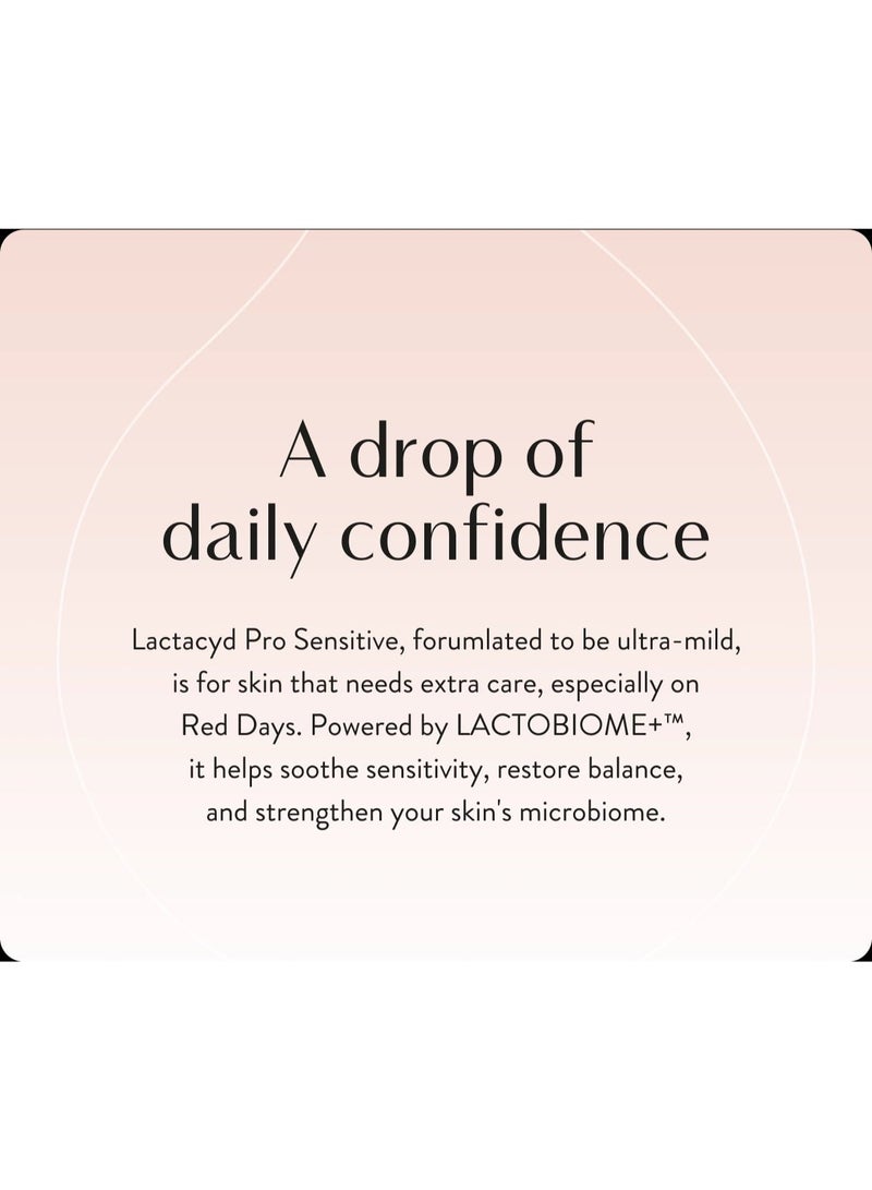 Lactacyd Pro Sensitive feminine wash reduces itching and prevents infections 150ml - Image 2