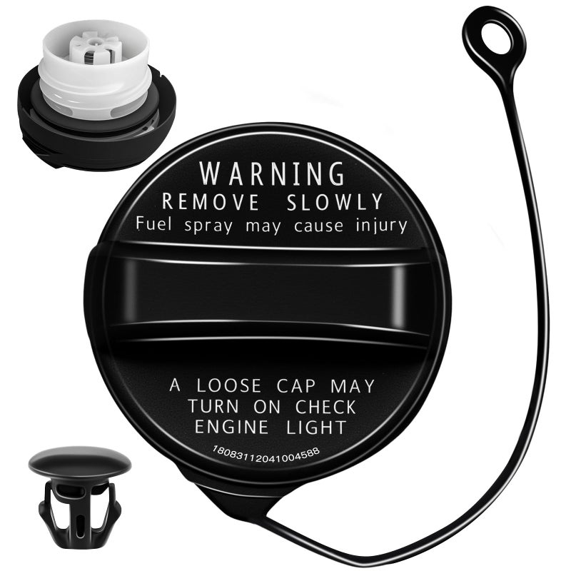Anleecap Gas Cap Fuel Cap fit for Subaru, 2010-2024 Outback, 2012-2024 Impreza, 2014-2023 Forester, 2010-2024 Legacy, 2013-2023 Brz, 2013-2024 Crosstrek, 2015-2021 WRX STI, 2019-2023 Ascent, 42031FJ001 - Image 1