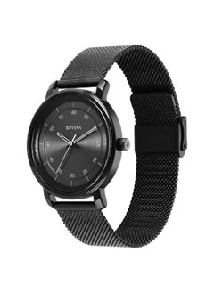 TITAN Men's Analog Round Shape Leather Wrist Watch - 1884NM01 - 40.3 Mm  - Image 3