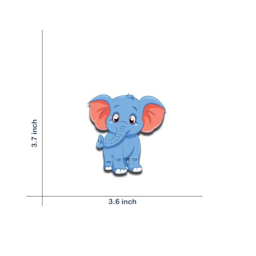 Haoser Fridge Magnet for Kids, Wooden Cute Animal Magnets for Baby | Refrigerator Magnets for Toddlers Educational Learning Toy Gift| Animal Fridge Magnets-Pack of 8(Return Gifts) - Image 3