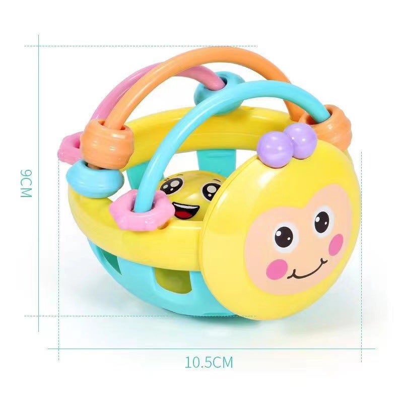 Manhattan Teether Rattle Toy 0-1Y Bee Rattle Ball [Bag]]