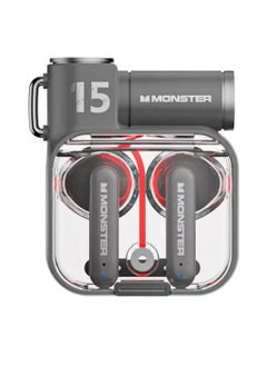 Monster Monster XKT15 Wireless Bluetooth Earbuds Gaming Headphones Deep Bass Low Latency Game Headset with Built-in Microphone Noise Cancellation  - Image 1