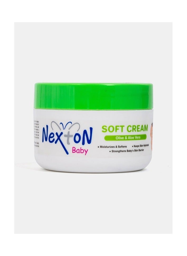 Nexton Baby Soft Cream Olive & Aloe Vera 125ML - Image 1