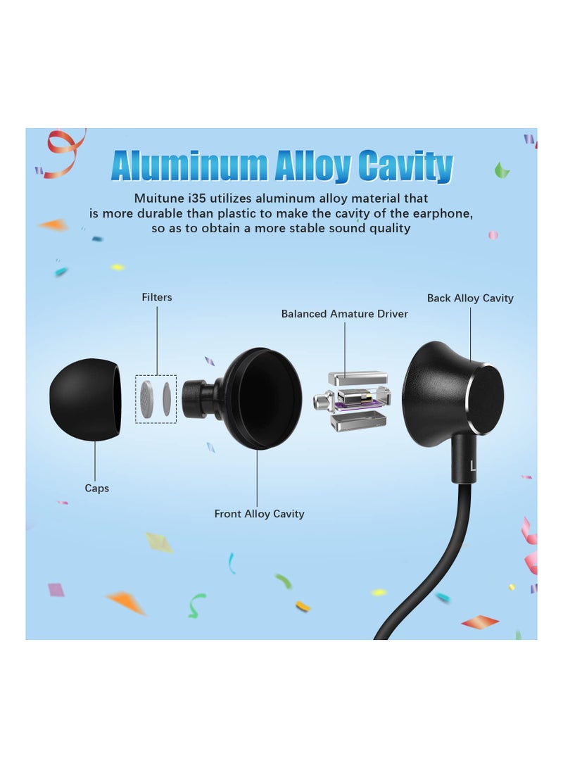 Bluetooth Earbuds, 120 Hours Extra Long Playtime, Neckband Bluetooth Earbuds Stereo Ear Buds Waterproof Workout Headphones Gym Exercise Earbuds for Gym Running Sound Isolation Headsets - Image 4