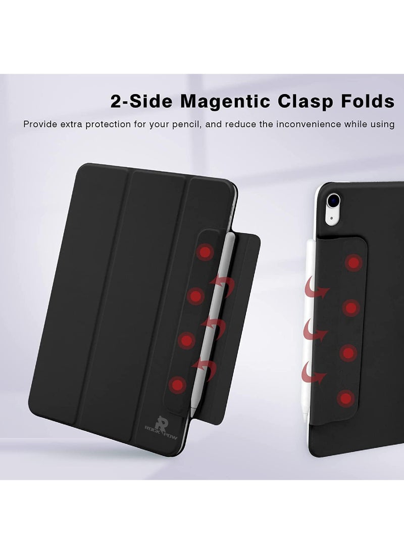 Rock Pow - Case for iPad Mini 7 A17 Pro 2024/iPad Mini 6 2021 8.3 inch iPad Mini 7th/6th Gen Case Convenient Magnetic Attachment Auto Sleep/Wake Two-Way Stand Supports Pencil 2 Slim Cover Rebound Series Cover for iPad Mini 8.3 inch 7th Gen A2995/A2996/A2993/6th Gen A2567 A2568 A2569 - Image 1