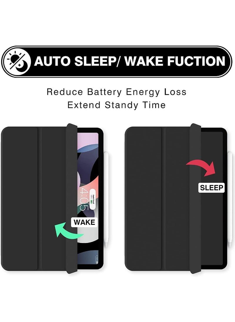 Rock Pow - Case for iPad Mini 7 A17 Pro 2024/iPad Mini 6 2021 8.3 inch iPad Mini 7th/6th Gen Case Convenient Magnetic Attachment Auto Sleep/Wake Two-Way Stand Supports Pencil 2 Slim Cover Rebound Series Cover for iPad Mini 8.3 inch 7th Gen A2995/A2996/A2993/6th Gen A2567 A2568 A2569 - Image 1