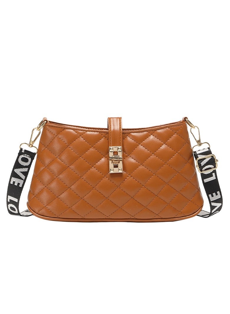 Simple shoulder crossbody bag 