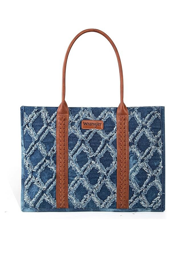 Wrangler - Aztec Tote Bag for Women Boho Shoulder Purses and Handbags - Image 1