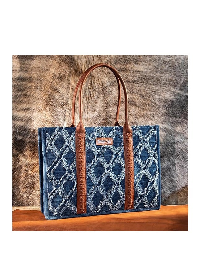 Wrangler - Aztec Tote Bag for Women Boho Shoulder Purses and Handbags - Image 1