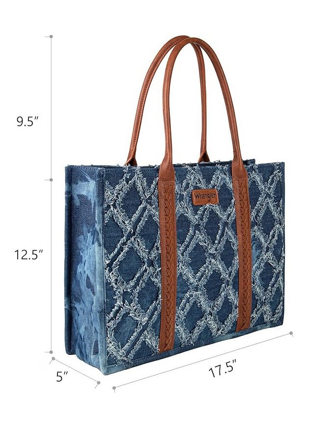 Wrangler - Aztec Tote Bag for Women Boho Shoulder Purses and Handbags - Image 1