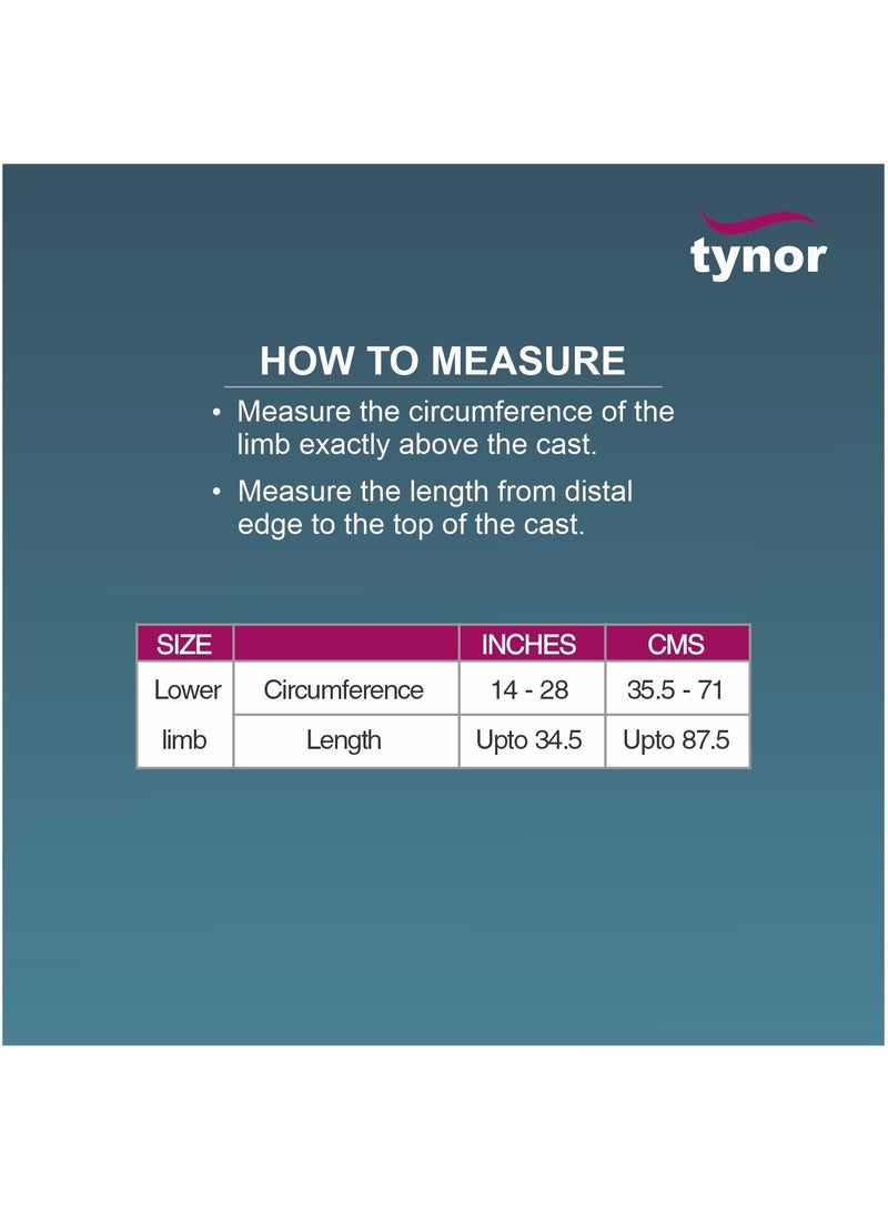 Tynor CAST COVER FOR LEG  - Image 2