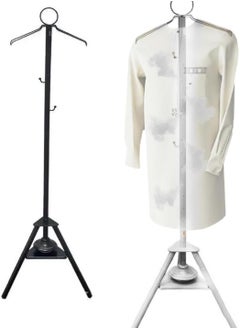 ADAK Vertical clothes steamer and stand for steaming clothes, black color, 175 cm  - Image 2