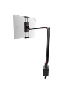 Generic Explosions Portable Display Display Screen Bracket Shooting Live Mobile Phone Desktop Tablet Bracket Game Dedicated-Color:Black Desktop Clip-on Arms [regular Style]  - Image 1