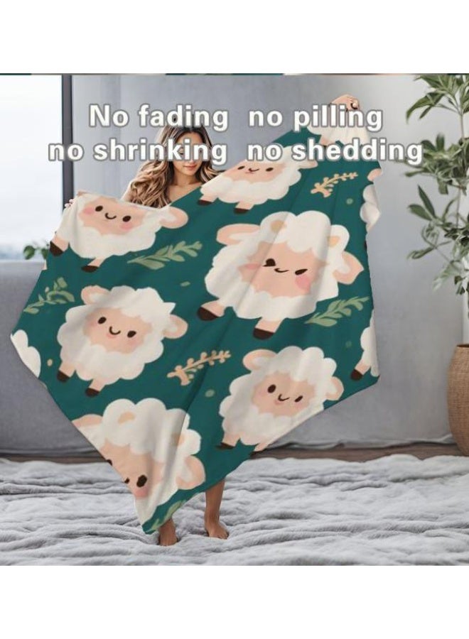 عام بطانية رقيقة من الفانيلا الكرتونية للأطفال والرضع (دافئة ومريحة، ومناسبة للنوم والألعاب) 70 سم * 100 سم - Image 4