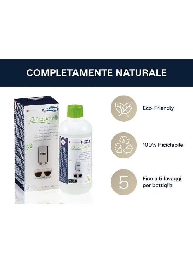 De'Longhi Natural Descaler For Coffee Machines 500 ml 240 W DLSC500 White - Image 3