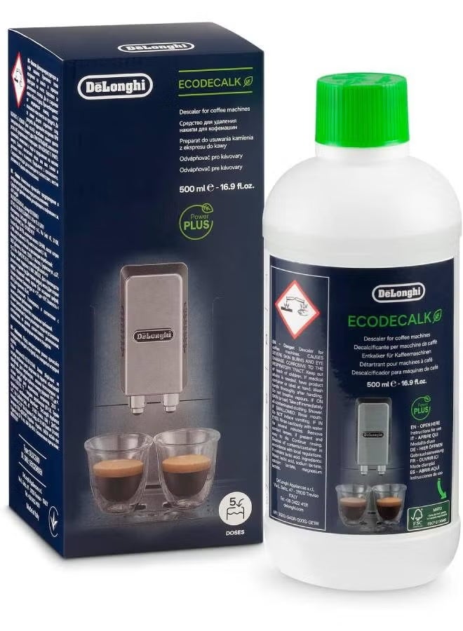 De'Longhi Natural Descaler For Coffee Machines 500 ml 240 W DLSC500 White - Image 1