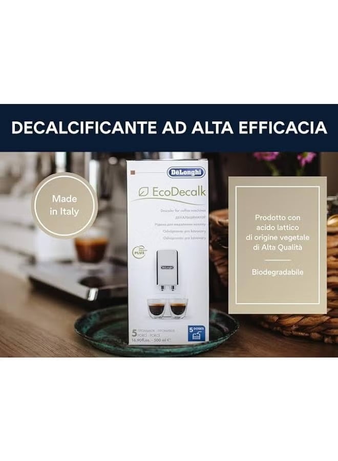 De'Longhi Natural Descaler For Coffee Machines 500 ml 240 W DLSC500 White - Image 4