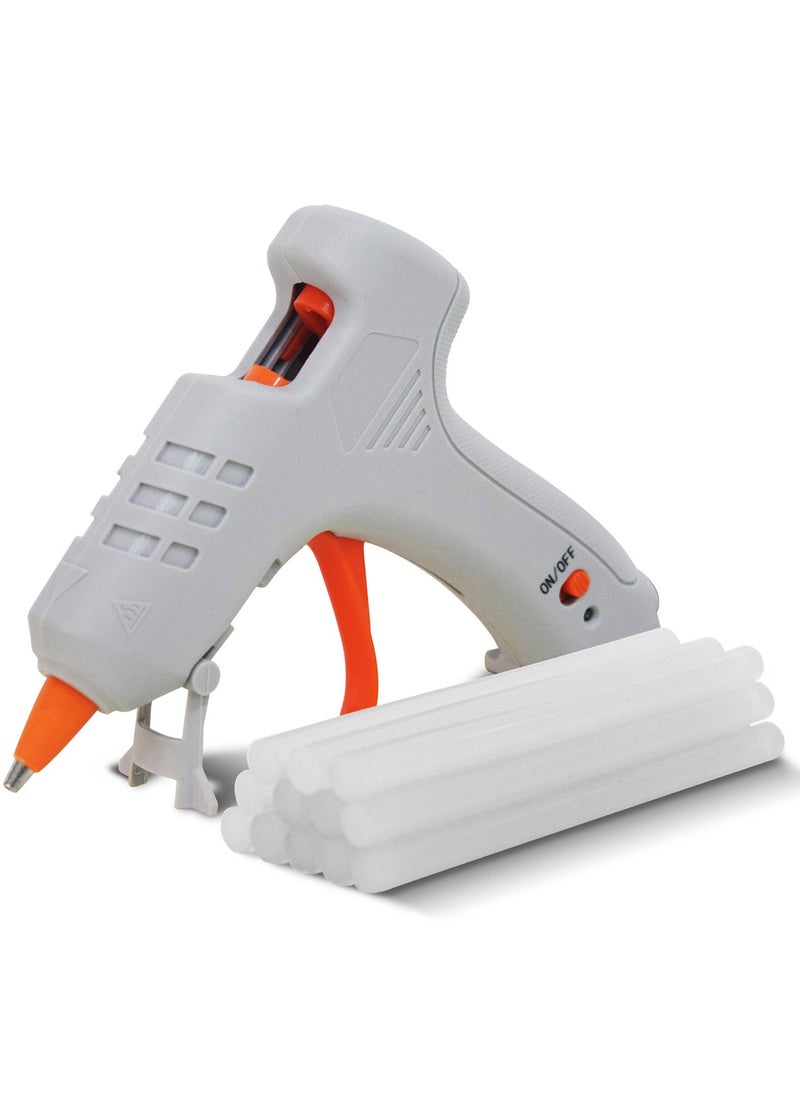 KSEIBI Hot Glue Gun with Glue Stick, Upgraded 20W High Temp Hot Melt Glue Gun Kit for DIY Projects, Arts and Crafts, Home Quick Repairs, Repairing Broken Household Items, Floral Design, Packaging and Shipping  - Image 1