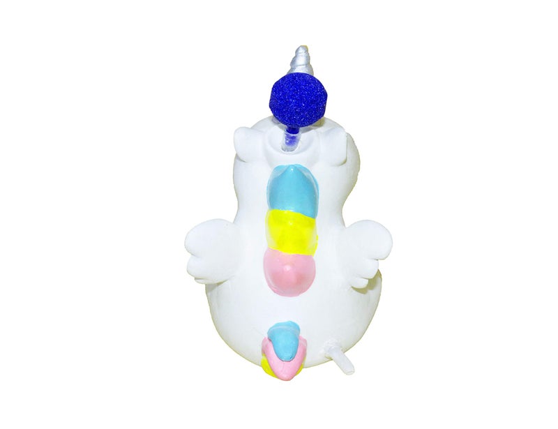 TEEMO Fish Tank Decor Cute Unicorn Air Bubbler for Fish Tank, Oxygen Pump Resin Crafts for Aquarium Fish Tank Decor, with Air Bubbler - Image 4