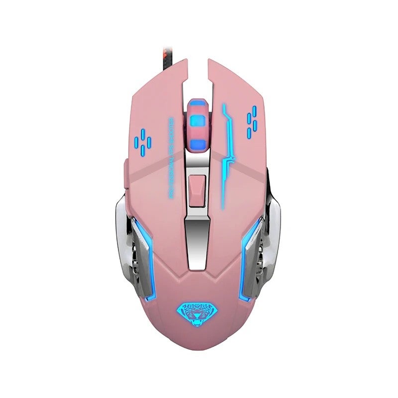 Y&D Sports Game Mechanical Mouse - 6 Buttons, 3200 DPI, Breathing LED, USB Optical Gaming Mouse for PC Laptop - Image 3