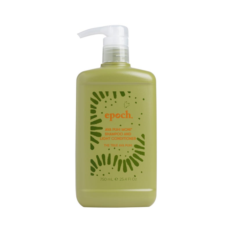 Nu Skin Epoch Ava Puhi Shampoo & Conditioner - Embrace the South Pacific Tradition of Ava Puhi Moni for 2-in-1 Hair Care, Infused with Natural Luster, Leaving Your Hair Clean - Image 1