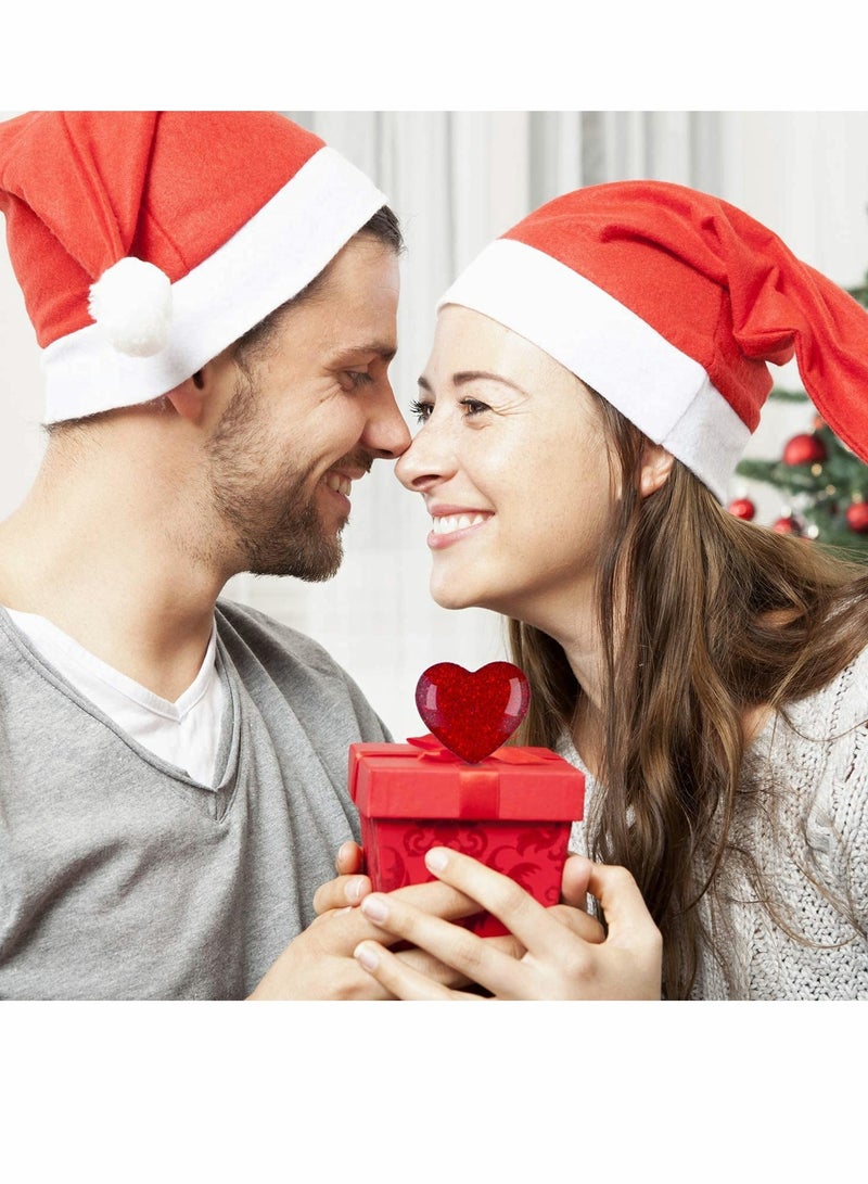 Excefore قوالب مصبوبة على شكل قلب مزخرفة لجهاز مفاتيح كارانش، مصبوبة سيليكون لقلب، قالب إبوكسي، قالب مجوهرات على شكل قلب لصنع الحلي (2 قطعة) - Image 3