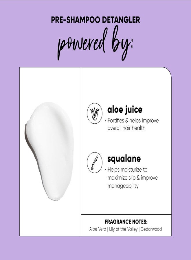 HASK Mega Slip Pre-Shampoo Detangler with Aloe Juice & Squalane for Wavy, Curly, Coily & Kinky Hair, Moisturizes, Adds Slip, Reduces Breakage, Vegan, Sulfate-Free, Cruelty-Free - 12 fl oz - Image 3