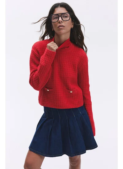 H&M Moss-knit jumper
