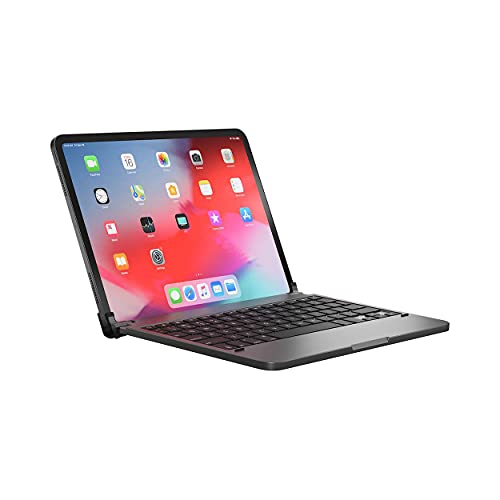 Brydge 11.0 Pro Wireless Keyboard | Compatible with iPad Pro 11-inch (2018) | Backlit Keys | Long Battery Life | (Space Gray) - Image 2