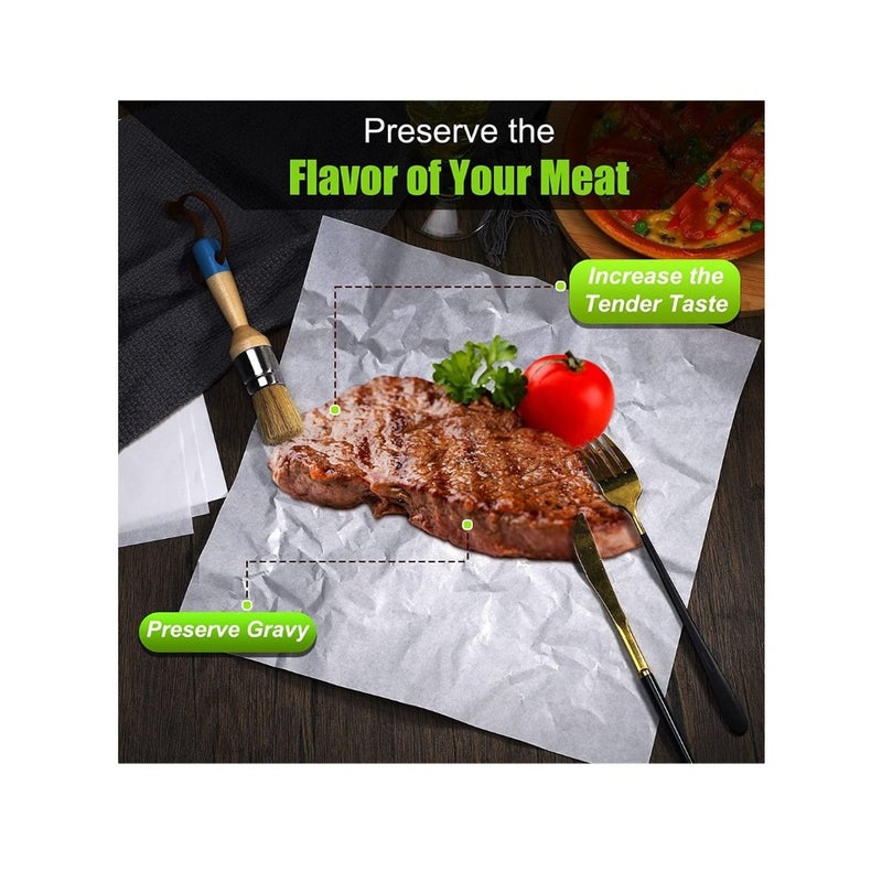 White Butcher Paper 100 Pieces 12 x 12 Inches Disposable Butcher Paper Sheets Square Meat Sheet Precut Butcher Paper No Wax Butcher Paper for Wrapping Meat Heat PressArt Project - Image 5