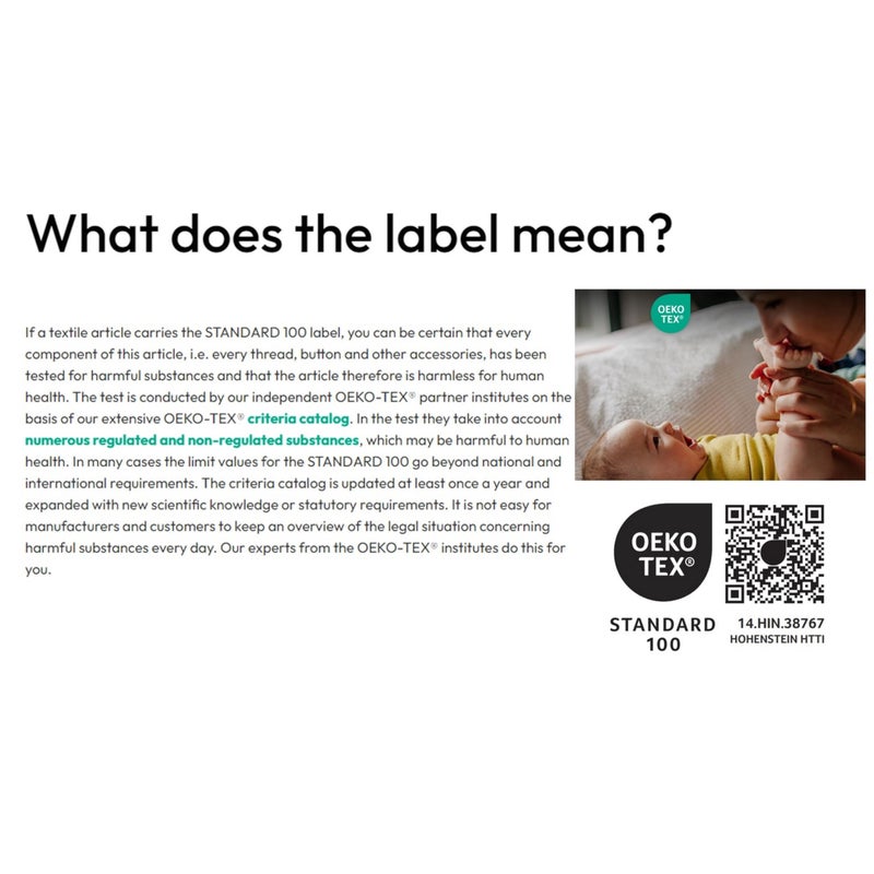 CANNON Solid Percale 200 Thread Count Sheet Sets Light Blue 100% Cotton 4-Piece King Sheet Set, Solid Color Themed, Adult Bedding, Oeko-TEX Certified - Image 4