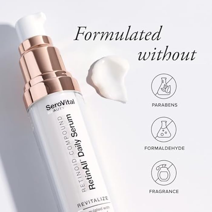SeroVital Beauty RetinAll Daily Serum – Redefining Retinol – Retinoid Skin Serum – Anti Wrinkle Face Serum for Women, 1 oz - Image 5