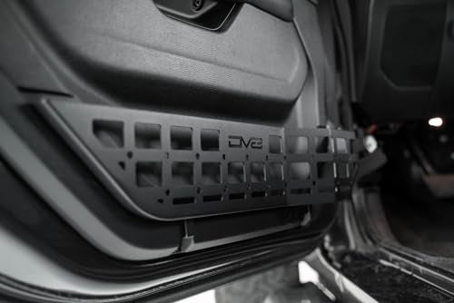 DV8 Offroad Front Door Pocket Molle Panels for The 2018-2025 Jeep Wrangler JL & 2020-2025 Jeep Gladiator JT | Rigid Steel Design Replaces The Weak Saggy Net | DV8 Offroad - Image 5