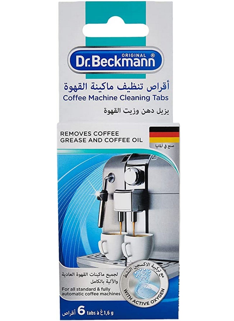 Dr. Beckmann Coffee Machine Cleaning Tablets 6 Pcs  - Image 1