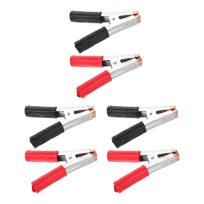6pcs Insulated Clips: Battery Clamps Electrical Test Clips For Automotive Batteries - Clamps For Replacement - Image 5