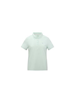 TOREAD Women's Functional Polo Short Sleeve T-Shirt - TAJJBN82772 Flannel Green  - Image 1