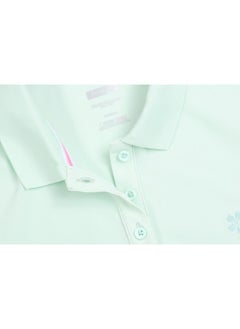 TOREAD Women's Functional Polo Short Sleeve T-Shirt - TAJJBN82772 Flannel Green  - Image 5