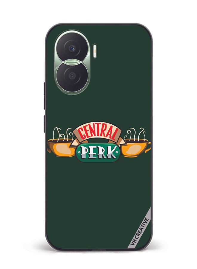 VR CREATIVE Protective Case Cover For Honor Play7T Pro Central Perk Design Multicolour - Image 1