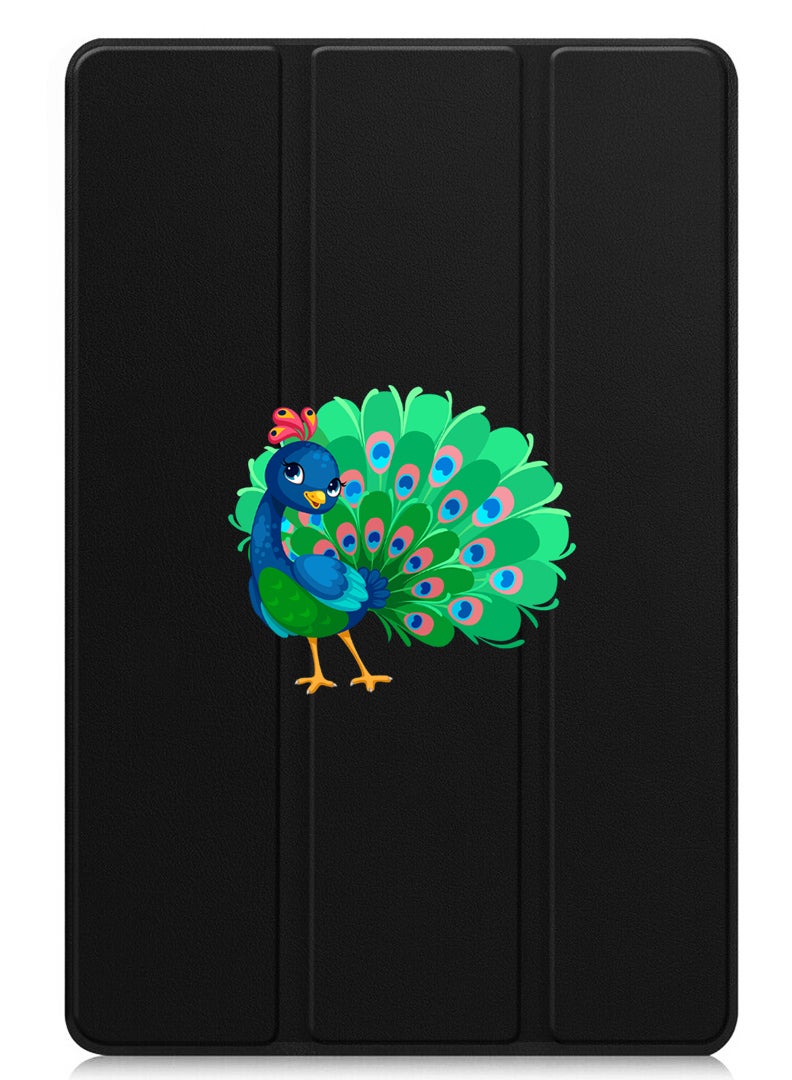 Theodor Protective Flip Case For Xiaomi Pad 7 & Xiaomi Pad 7 Pro With Trifold Stand Auto Wake Sleep Shockproof Cover - peacock - Image 1