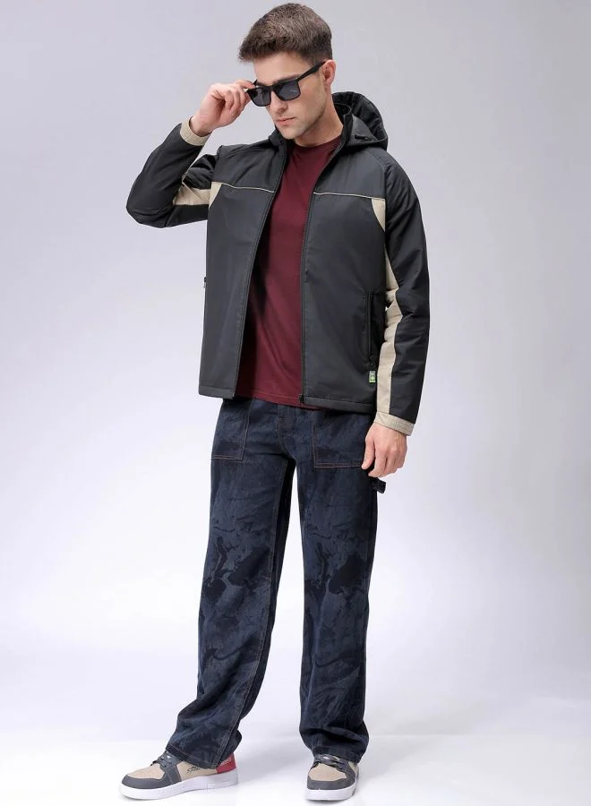 The Indian Garage Co Men Slim Fit Mix & Match Puffer Jackets
