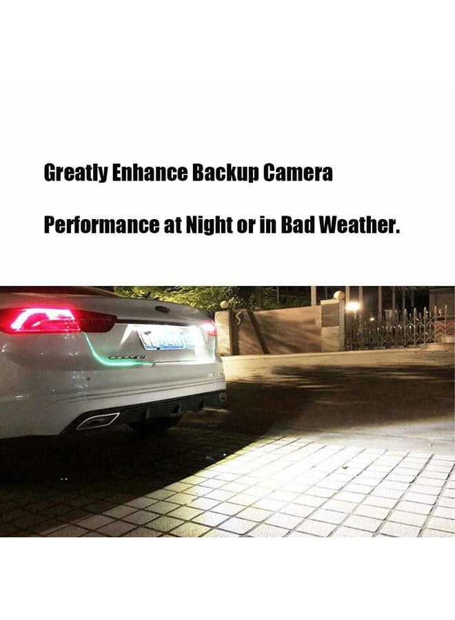 LEADTOPS Auxiliary Reverse Light Bulb,LEADTOPS Mini Universal Super Bright Backup Parking LED Light Lamp Waterproof, Backup camera Illumination for Truck Vehicle,Enhances camera performance at night - Image 2