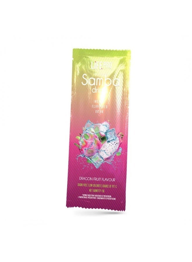 Life Pro Samba Dragon Fruit Flavor Water Life Pro Nutrition 12 sachets - Image 1