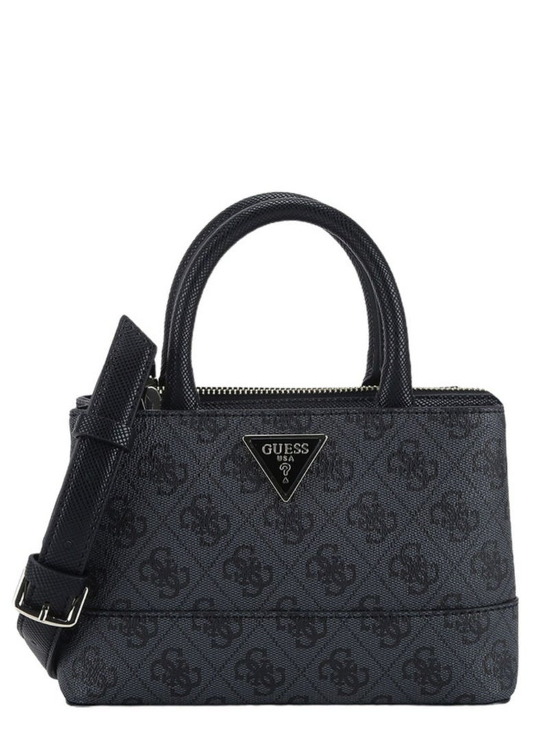 GUESS - Coal Cordelia Logo Mini Satchel - Image 1