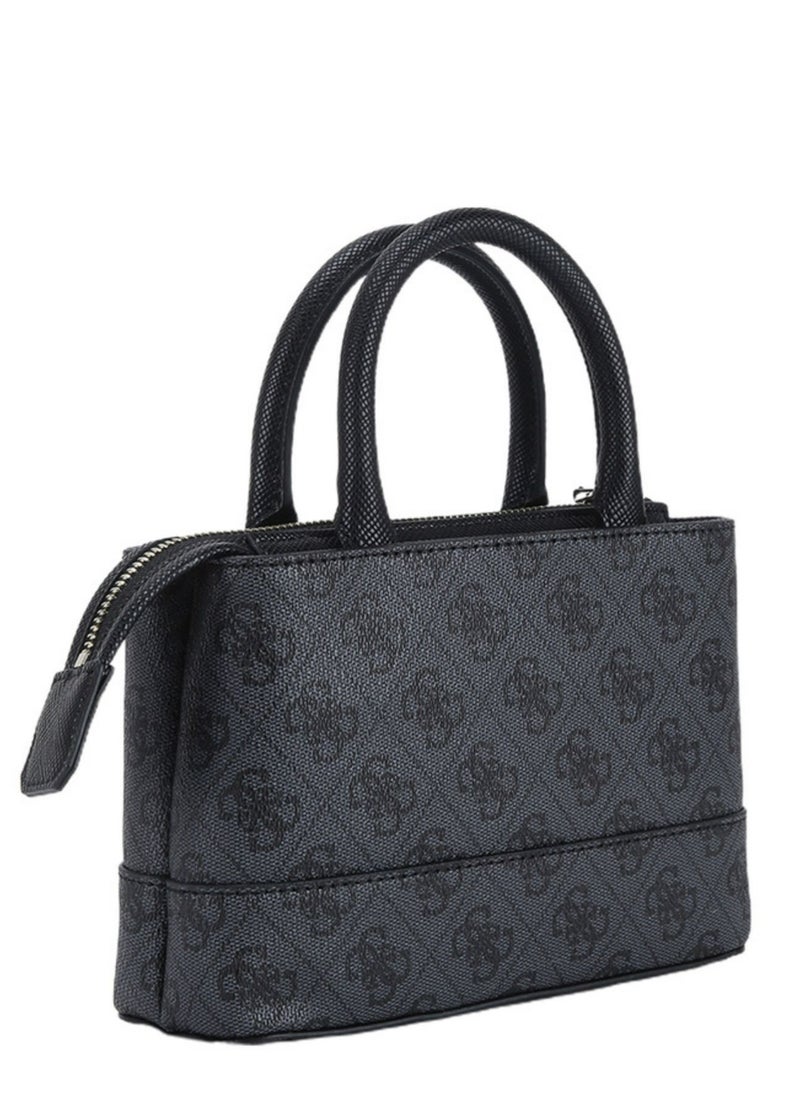 GUESS - Coal Cordelia Logo Mini Satchel - Image 1