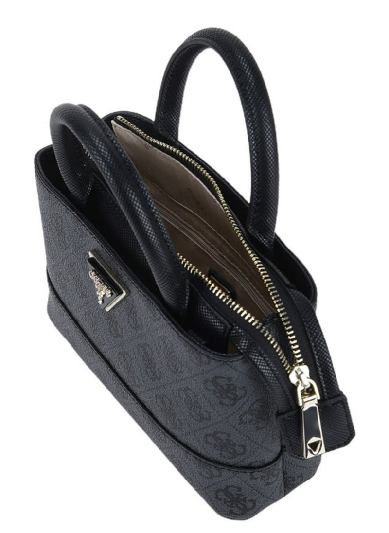 GUESS - Coal Cordelia Logo Mini Satchel - Image 1
